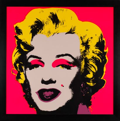 Andy WARHOL Andy WARHOL - After - Marilyn - Serigraphy - Last edition - 100 x 100...
