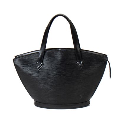 Louis Vuitton LOUIS VUITTON - Saint-Jacques bag - In black epi leather - Inside in...
