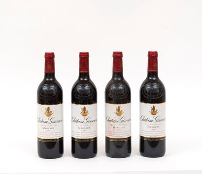 Vin Giscours 4 bouteilles Château Giscours 2003