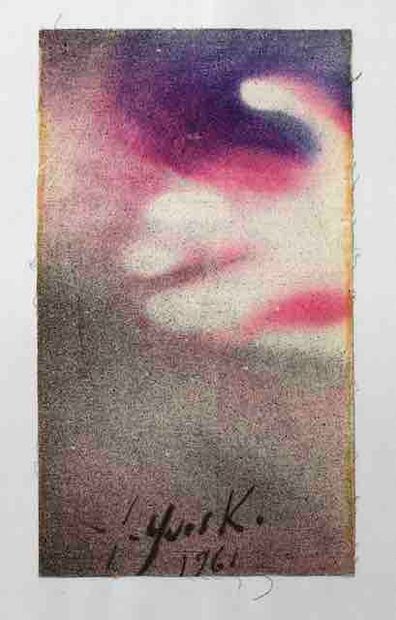 YVES KLEIN 
Yves KLEIN (1928-1962) - Untitled Shroud Anthropometry ( ANT SU 31),...