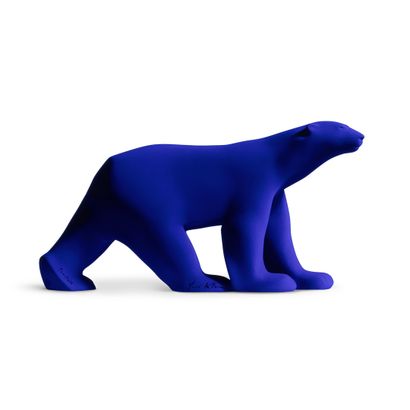 YVES KLEIN 
Yves KLEIN éditions - Ours Pompon - Bear made in resin of 40 cm from...