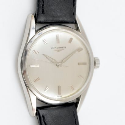 LONGINES Longines, Silver Arrow/Silvergines, référence 9100, vers 1955 - Une montre...
