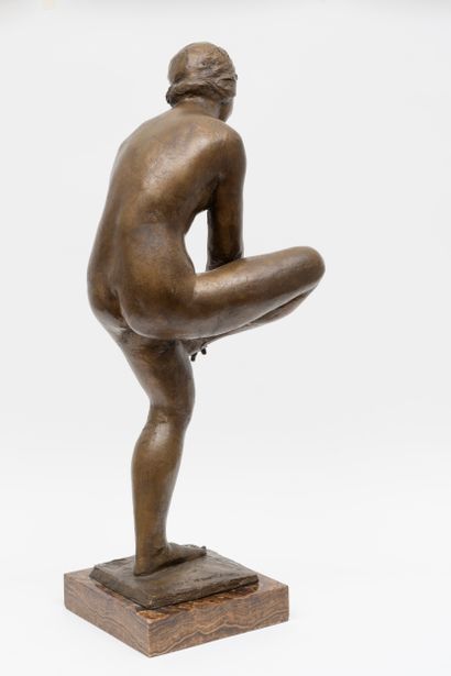 Félix BENNETEAU-DESGROIS Félix BENNETEAU-DESGROIS (1879-1963) - Dancer - Bronze with...