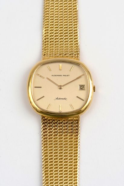 AUDEMARS PIGUET Audemars Piguet, vers 1970 - Une montre en or jaune 18k (750) de...