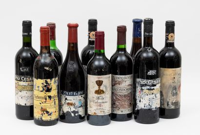 VIN MISCELLANEOUS: 10 bottles: 2 ITALY 1999 D.O.C Chianti Badia Cltibuono, 1 SPAIN...