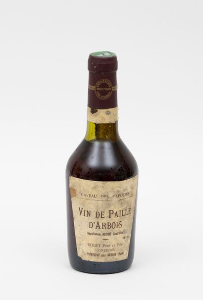 VINS VIN DE PAILLE 1 bouteille ARBOIS 1983 Vin de Paille Rolet Père et Fils (Niveau...