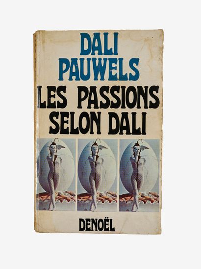 Salvador DALI Salvador DALI , dédicace en page 3 du livre DALI PAUWELS - Les passions...