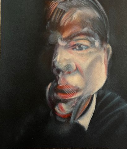 Francis BACON Francis BACON (1909-1992) - Three studies for a self-portrait, 1979...