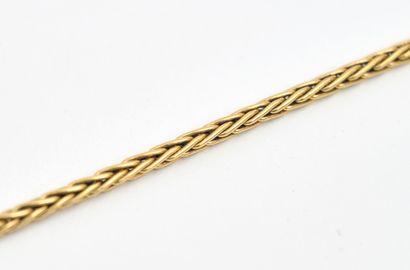 BRACELET Petite chaine bracelet en or - Poids 6 gr