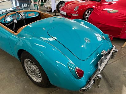 Mga Roadster Exceptional Mga Roadster of December 1957 1.5 liter of 68 hp and its...