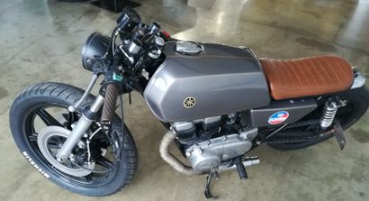 YAMAHA XS 500 CAFE RACER Mechanical gearbox. First hand. 3730 kms. Put in circulation...