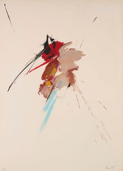 Roy ADZAK Roy ADZAK - Profiles - Lithograph signed in pencil lower right and dated...