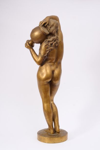 Alexandre FALGUIERE Alexandre FALGUIERE (1831-1900) - La Source (c.1890) - Bronze...