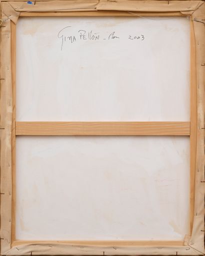 Gina PELLON Gina PELLON -Portrait - Huile sur toile signée en bas à gauche - 80 x...