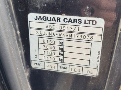 Jaguar XJS Jaguar - Modèle : XJS - N° série : SAJJNAEW4BM173078 - Année : 1990 -...