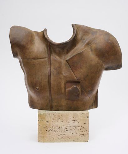 null Igor MITORAJ (1944 - 2014) - Hélios - bronze - Signé et numéroté -29 x 38 c...