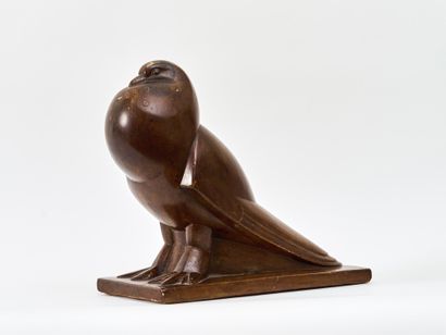 J.J. MARTEL (1896 - 1966) - Pigeon à queue...