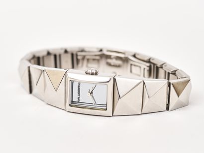 null KARL LAGERFELD - Ladies' watch in steel - Integrated articulated bracelet -...
