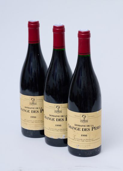 3 bouteilles PAYS D'HÉRAULT Grange des Pères...
