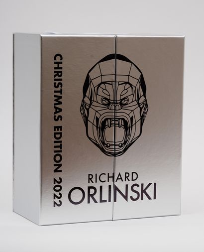 Richard ORLINSKI Richard ORLINSKI - Silver Kong - Christmas edition 2022 - Résine...