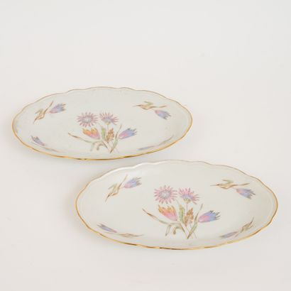 Limoges Partie de service de table en porcelaine de Limoges - 40 pièces