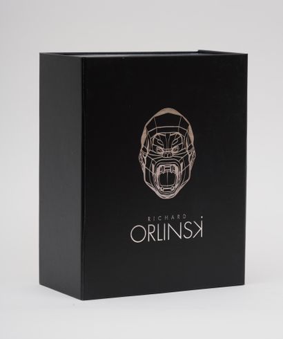Richard ORLINSKI Richard ORLINSKI - Rhino Spirit - Azur Edition - Résine - 15 x 10,5...