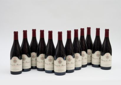 Domaine Audiffred Chorey les Beaune - Domaine Audiffred - 2017 - 12 bouteilles