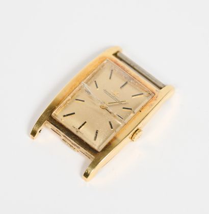 Jaeger-LeCoultre Jaeger-LeCoultre, circa 1965 - Watch in 18k (750) yellow gold, tonneau-shaped...