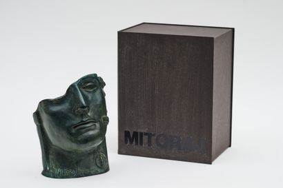 Igor MITORAJ Igor MITORAJ (1944-2014) - Centurion II - Shaded green patina bronze...