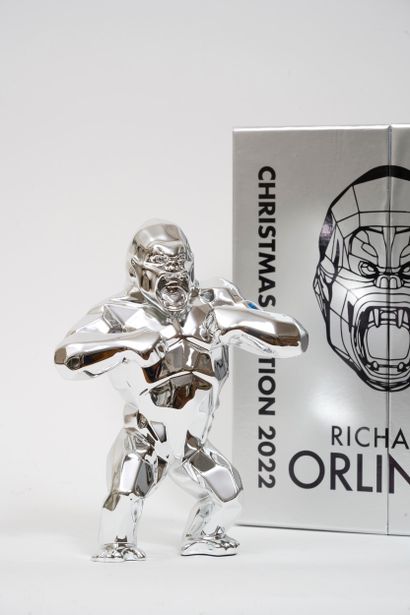 Richard ORLINSKI Richard ORLINSKI (b. 1966) - Silver Kong - Christmas edition 2022...