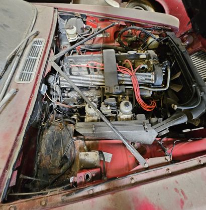 null DAIMLER, XJ6 4.2L, coupé, Rouge– 1976 – Numéro de châssis 2H1537BW – Boite de...
