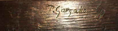 Pablo GARGALLO (1881 ? 1934) Petit Cheval, 1927?1928 Bronze patiné numéroté sur 7...