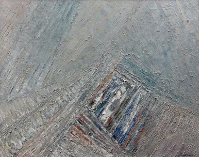 Jacques GERMAIN (1915 – 2001) Composition, 1978 Huile sur toile Signée en bas à droite...