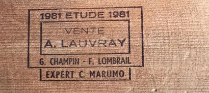 Abel LAUVRAY(1870-1950) Abel LAUVRAY(1870-1950) - Paysage - Huile sur toile signature...