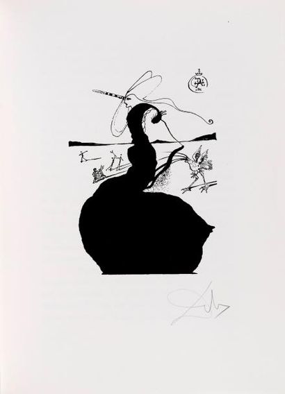 Salvador DALI (1904-1989) Salvador DALI (1904-1989)- BABAOU - Edition de luxe, illustré,...