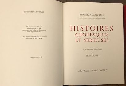 Edgar Allan POE Edgar Allan Poe, Histoires extraordinaires tome 1 - Histoires grotesques...