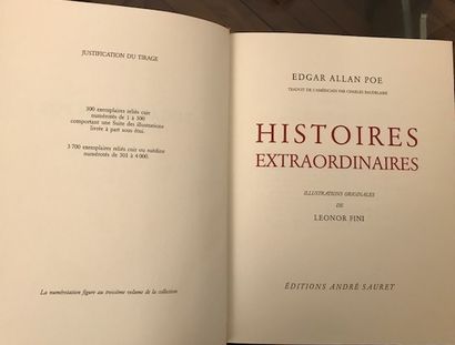 Edgar Allan POE Edgar Allan Poe, Histoires extraordinaires tome 1 - Histoires grotesques...