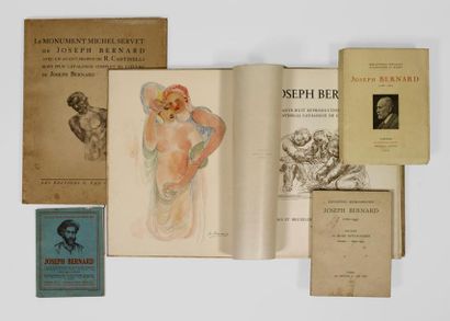 Joseph BERNARD (1864-1933) Joseph BERNARD (1864-1933) - Livre comprenant 68 reproductions...