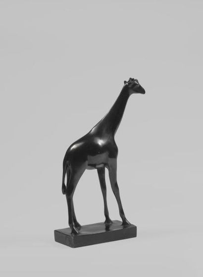 fRANçOIS POMPON François POMPON (1874-1931), d'après - Girafe - Modèle créé en 1906...