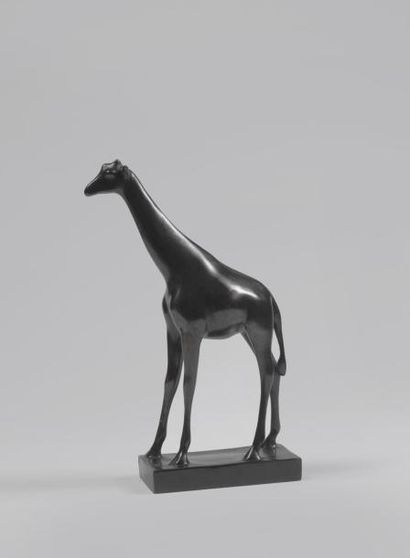 fRANçOIS POMPON François POMPON (1874-1931), d'après - Girafe - Modèle créé en 1906...