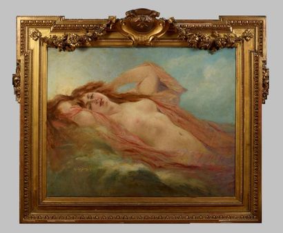 Adolphe La Lyre Adolphe LA LYRE (1848-1933) - L'Etoile - Huile sur toile signée en...