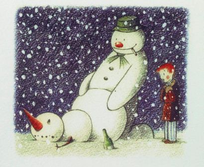 BANKSY BANKSY (né en 1974) - Rude snowman, 2006 - Lithographie signée dans la planche...