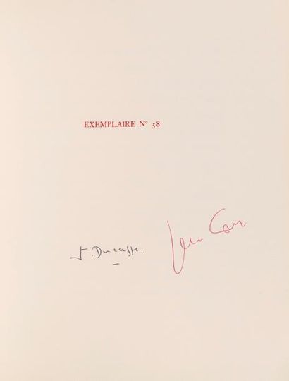 Livre Matador Matador texte de Jean Cau , illustration jean Ducasse 1967.- 50 feuilles...