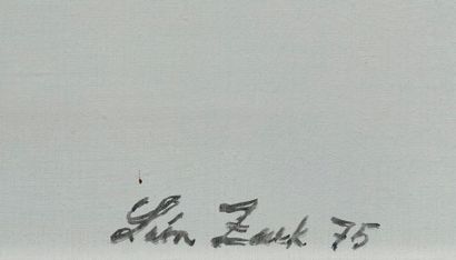 Leon Zack Léon ZACK (1892-1980) - Composition abstraite - Huile sur toile signée...