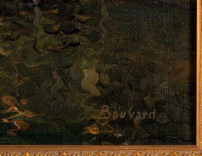 Eloi Georges BOUVARD Eloi Georges BOUVARD - Vue de Venise - Huile sur toile signée...