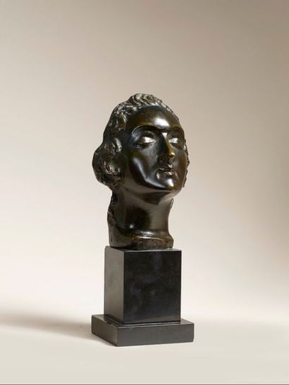 Serge ZELIKSON Serge ZELIKSON (1890- 1966) - Le rêve - Bronze - Hauteur : 16 cm hors...