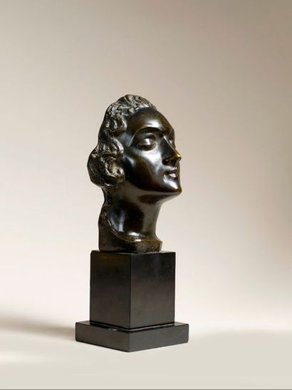 Serge ZELIKSON Serge ZELIKSON (1890- 1966) - Le rêve - Bronze - Hauteur : 16 cm hors...