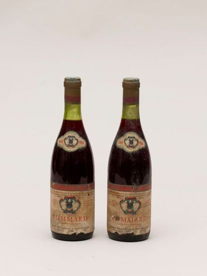 Vin - Pommard Reine Pedauque 2 bouteilles Pommard Reine Pedauque 1966