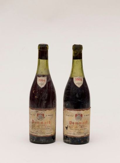Vin - Pommard 2 bouteilles Pommard 1964 - Niveau 2 et 3