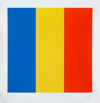 Ellsworth KELLY Ellsworth KELLY (1923-2015) - Red, Yellow, Blue (199à), Sérigraphie...